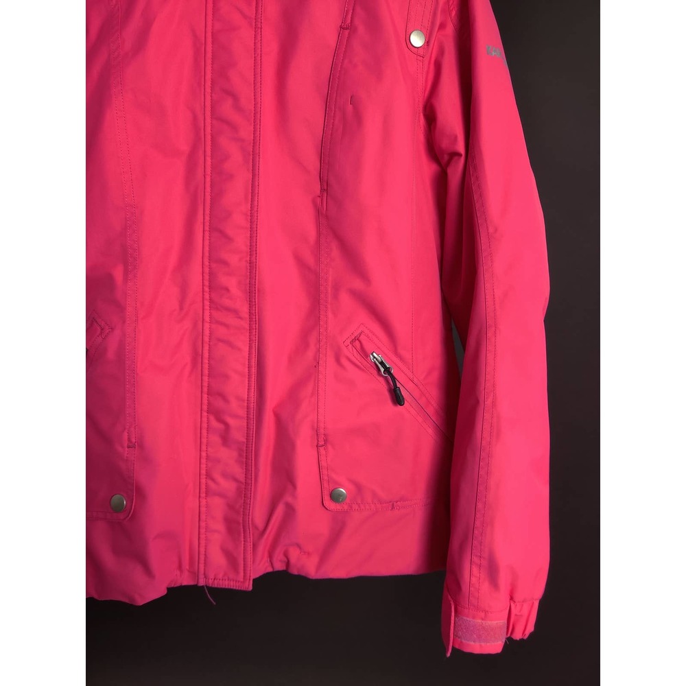 (V) RARE Karbon Women snow jacket winter ski snowboard pink waterproof sz 10 - Picture 11 of 12